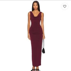 Katie May Burgundy Maxi Dress